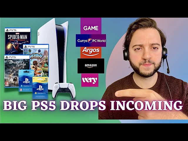 PS5 Restock | Big PS5 Stock Drops Incoming | PS5 News
