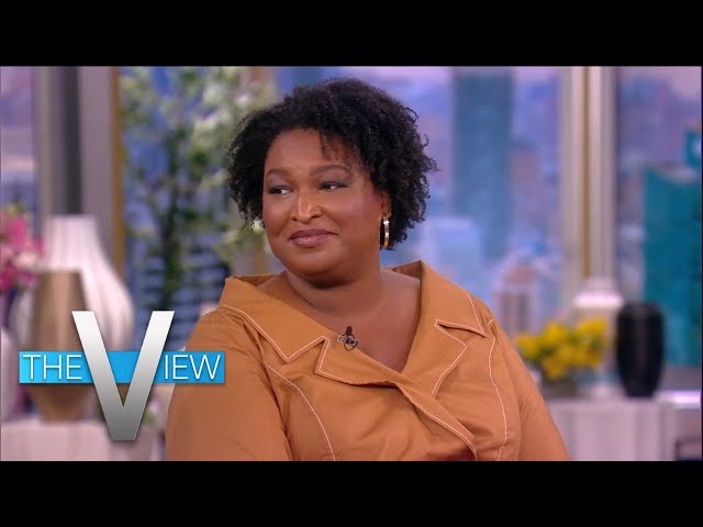 Stacey Abrams Says "Abortion is a medical decision, not a political decision" | The View
