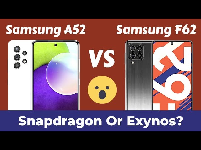 Samsung A52 vs Samsung F62 | Who Is The Best Mobile Phone Under ₹30,000 | HDXT TECHZ