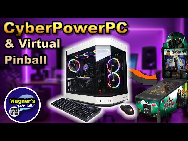 CyberPowerPC Gamer Xtreme VR Gaming PC on the Legends Pinball 4K (OTG)