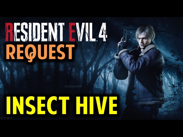 Insect Hive: Destroy All the Entrances to the Hive | Resident Evil 4 Remake (RE4)