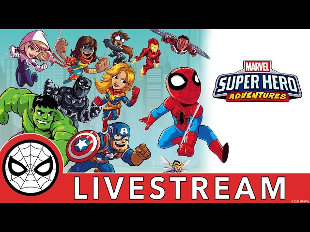 🔴 Marvel Super Hero Adventures | Livestream | FULL EPISODES COMPILATION