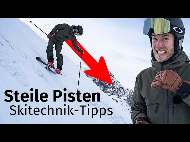 Skifahren lernen: Steile Pisten fahren | Ski-Technik & Tipps
