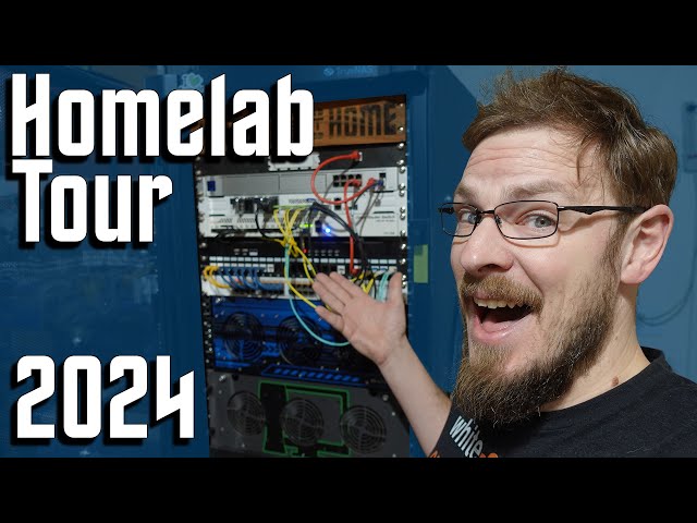 Homelab and Server Rack Tour - 2024 Edition