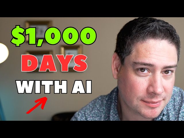 The Easiest Way to $1,000 Days Using Ai