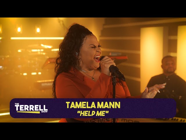 TAMELA MANN performs "Help Me" feat. The Fellas | The TERRELL Show Live!