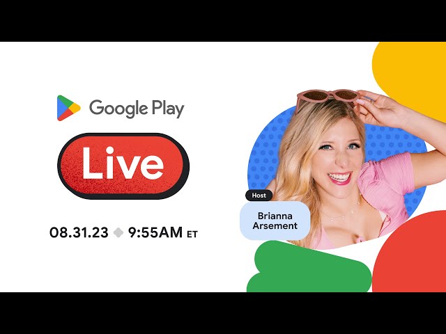 Brianna Co-Hosts Google Play Live! Join in!