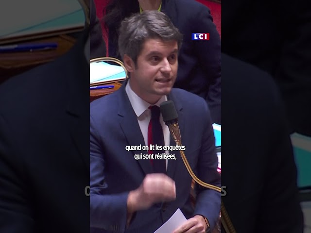 🗣️ La charge de Gabriel Attal contre Marine Le Pen à l'Assemblée nationale