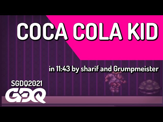 Coca Cola Kid by  sharif and Grumpmeister in 11:43 - Summer Games Done Quick 2021 Online