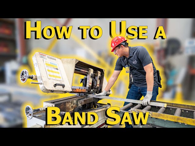 How to Use a Horizontal Band Saw