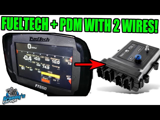How To Wire a PDM to a Fueltech ecu (Hardwire Electronics PDM + FT450 FT550 FT600 FT700 FT700+)