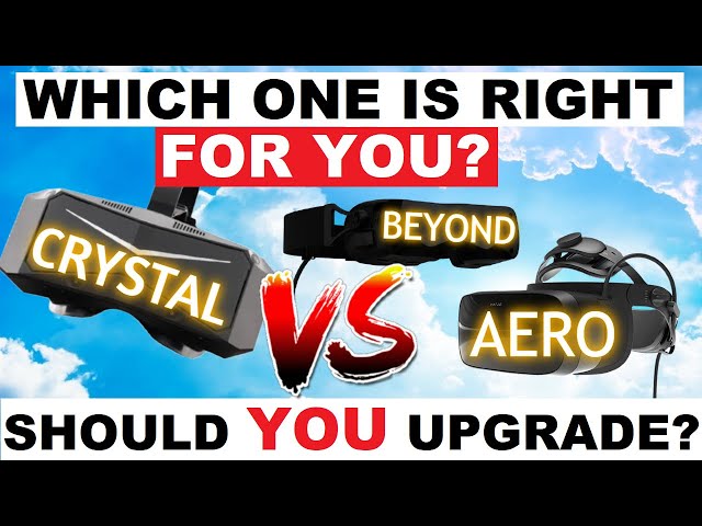 HIGH-END PC VR SHOOT OUT! Bigscreen Beyond VS Varjo Aero VS Pimax Crystal | WHICH IS RIGHT FOR YOU?