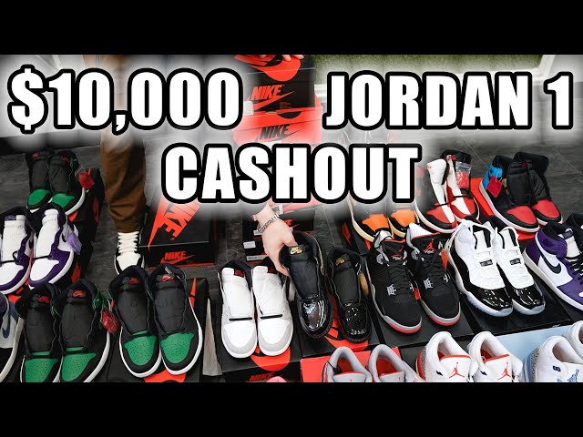 WE BOUGHT $10,000 WORTH OF JORDAN 1'S! *Huge Profits*