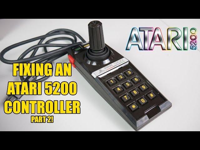 Atari 5200 controller repair Part 2 - replacing the flex circuit