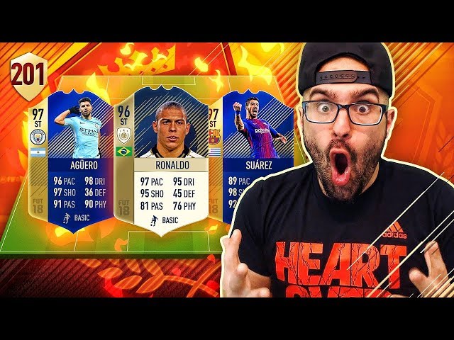 OMG MY BEST TEAM EVER!! - FIFA 18 Ultimate Team #200 RTG Road To Fut Champions