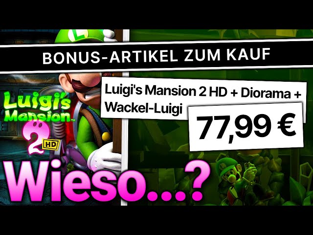 Was bitte ist Nintendos Plan bei Luigi's Mansion 2 HD?