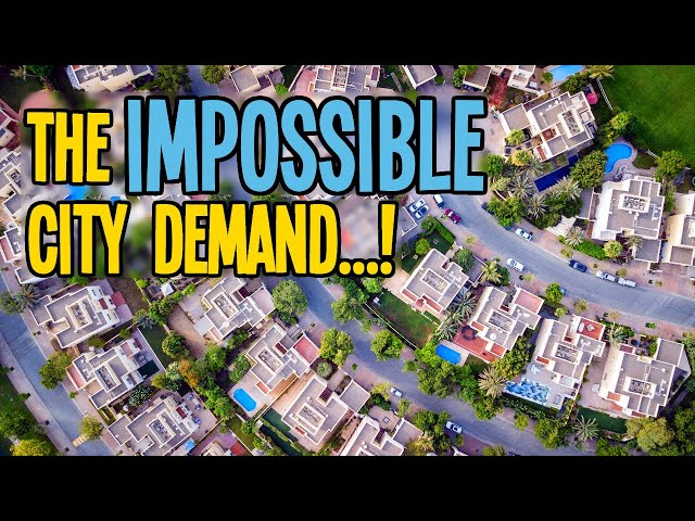 Can we Ever BEAT this One HUGE Demand in Cities Skylines???