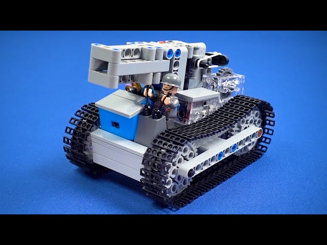 Building a Lego MINI Tank