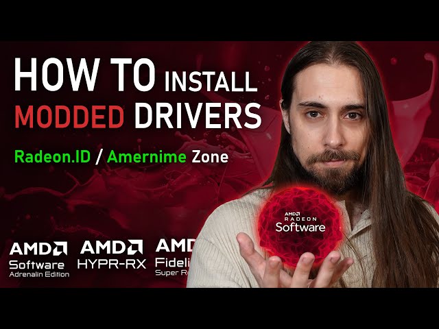 How to Install the MODDED AMD Drivers by RdN.ID (Amernime)