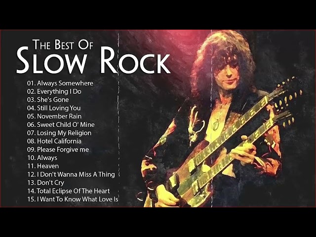Best Slow Rock Ballads 80s 90s - Now That What I Call Power Ballads