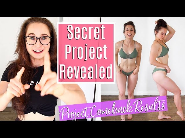 Project Comeback Results + Body Update | SECRET PROJECT REVEALED! |  Complete Lower Body Workout