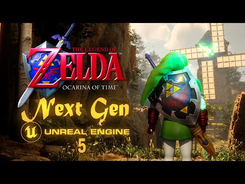 ⭐[4K] Zelda Ocarina of Time Next Gen #1: Kakariko Village - Unreal Engine 5