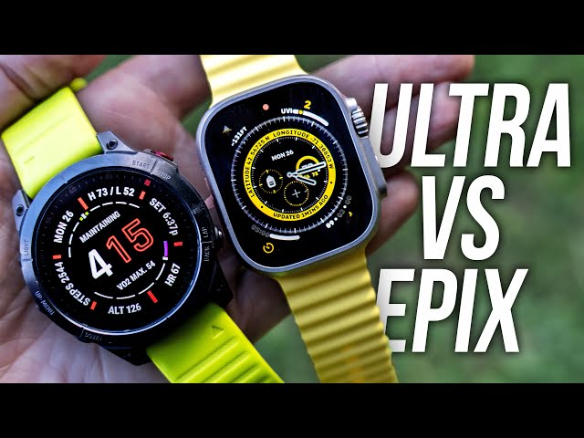 Apple Watch Ultra vs Garmin Epix 2 - Which one is actually ULTRA? In-Depth Comparison!