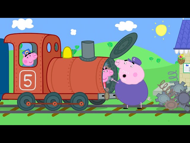 The Train Surprise 😱 🚂 Best of Peppa Pig 🐷 Season 5 Compilation 20
