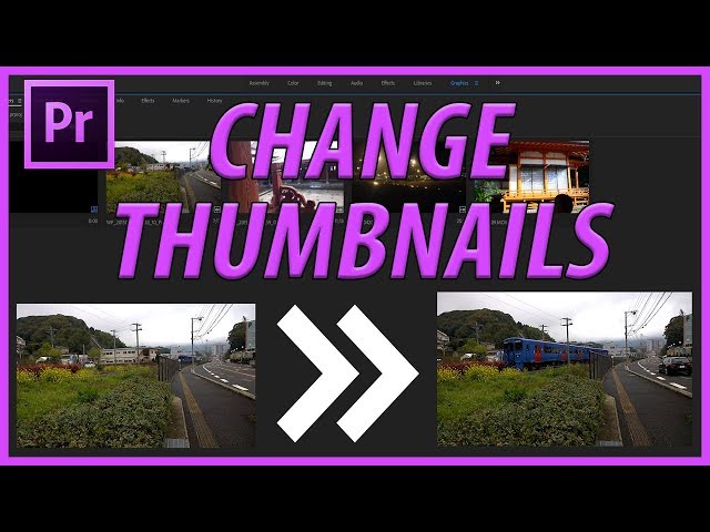 How to Change Thumbnails (Set Poster Frames) in Adobe Premiere Pro CC (2018)