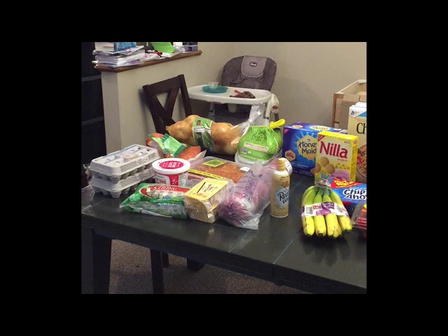 First Grocery Haul For November, A Week Late - Large Family Living