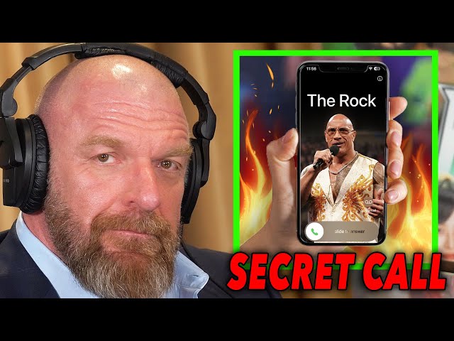 'The Rock Called Me..' - Triple H's Secret Phone Call w/ The Rock (Before WrestleMania 40)