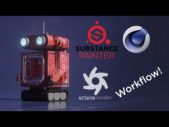 How to Use Substance Painter With Cinema4D in Your Workflow