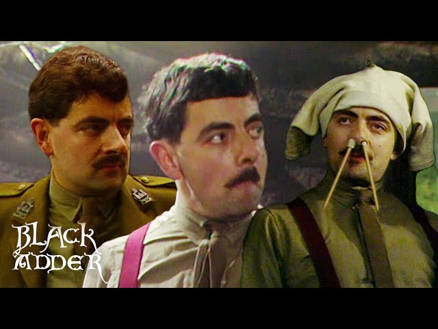3 Hilarious Captain Blackadder Moments | Blackadder | BBC Comedy Greats