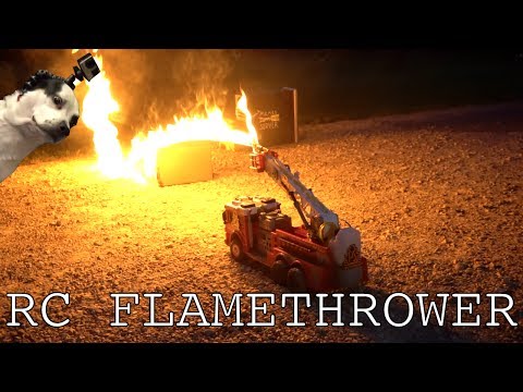 Flamethrower RC FIRETRUCK