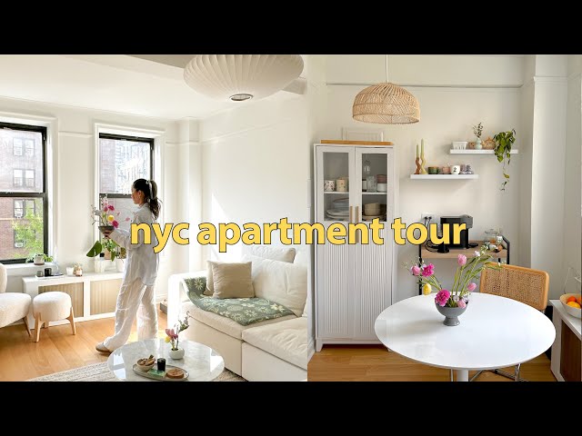 my nyc apartment tour (warm and cozy aesthetic)