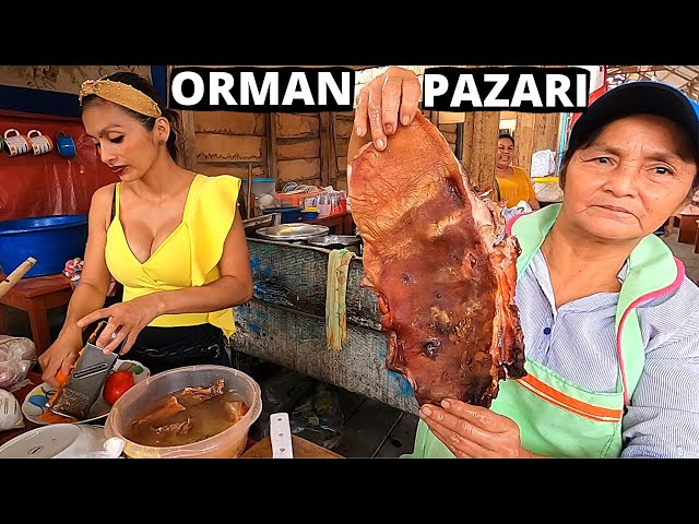 Amazon Orman Pazarına Girdim ~ Mercado Nanay Iquitos Peru 🇵🇪