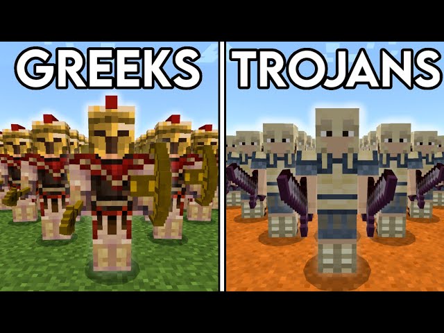 Minecraft Mythology: THE TROJAN WAR