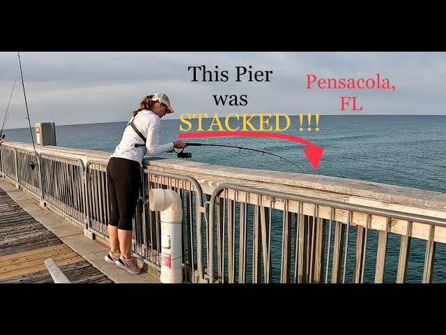INSANE PIER FISHING! Pensacola, Florida