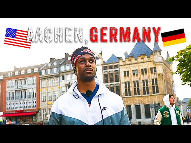 American's FIRST TIME Visiting Aachen Germany