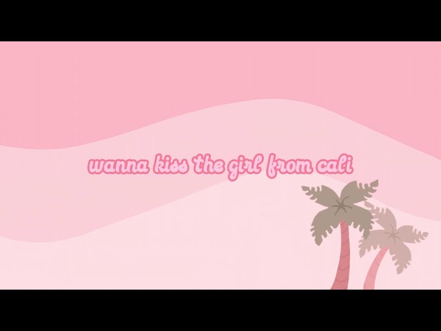 stargazing lizzie - girl from cali (official lyric video)