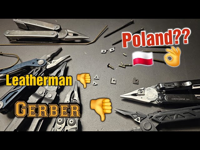 New Cutters for Leatherman & Gerber Multitools (Poland picks up the slack!)