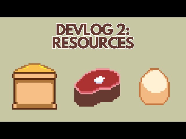 Adding Resources To My Game: Automation Game Devlog #2