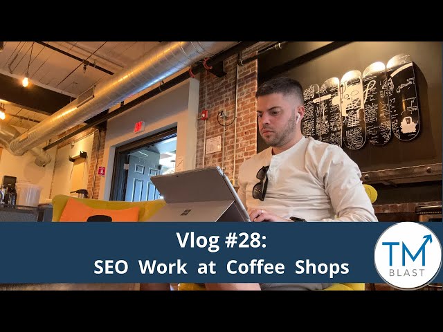 SEO Work at Coffee Shops and the Office - An Average Day as an SEO Owner - Vlog #28