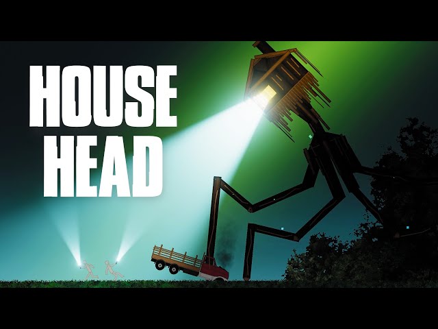 There's something lives under THE HOUSE [HOUSE HEAD] - Short Animation Horror
