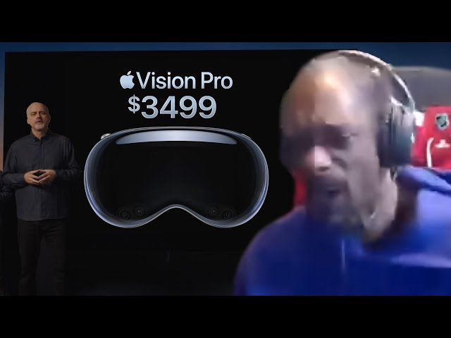 Snoop Dogg Reacts to Apple Vision Pro Prices