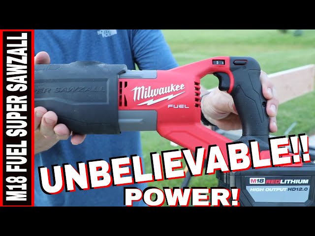 MILWAUKEE M18 FUEL SUPER SAWZALL REVIEW- TOOL REVIEW TUESDAY!