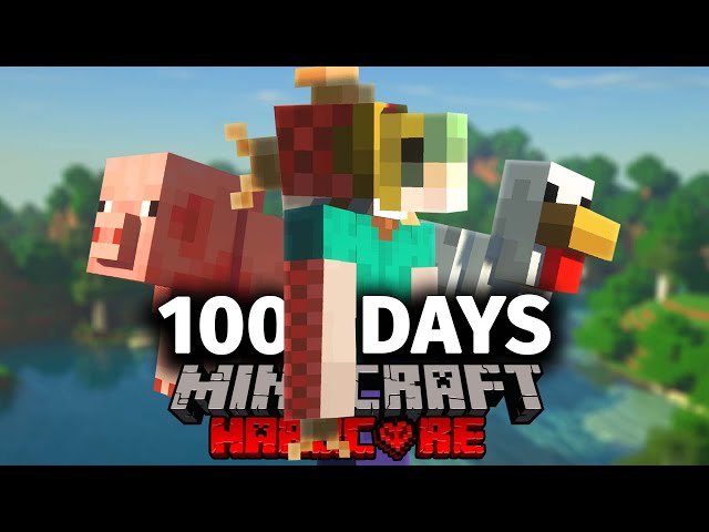 I Spent 100 Days Morphing in Minecraft... Here's What Happened