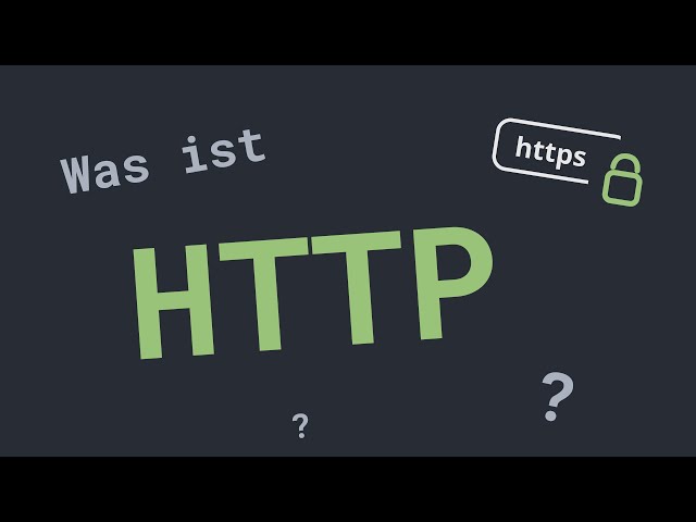 Was ist HTTP? In 6 Minuten!