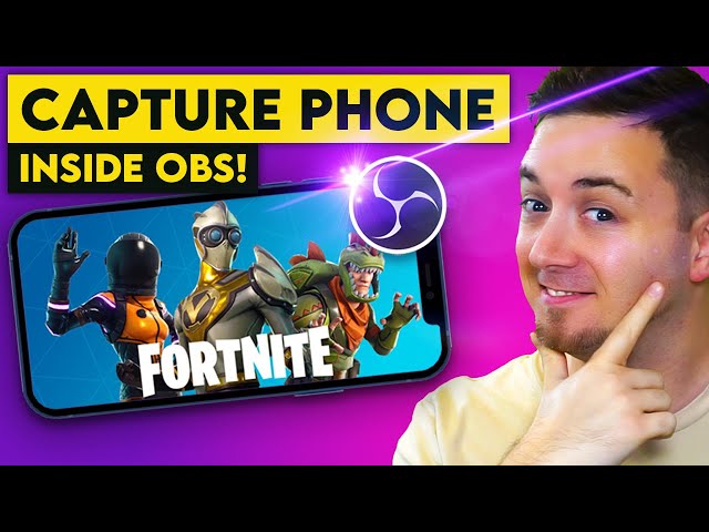 📱 Capture Phone Screen to OBS Studio [FREE, 60fps, 1080p+] - iPhone