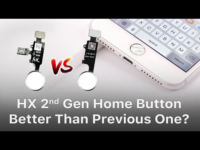 HX 2nd Gen iPhone Universal Home Button - Better Than Previous Version?